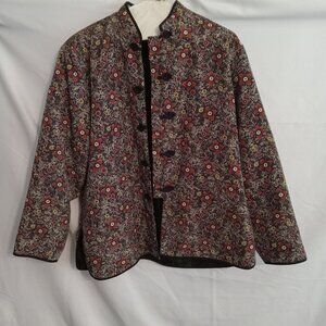 Silk Padded Chinese Jacket Size Med-Large